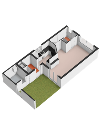 Floorplan - Nieuwe Schans 64, 3751 BD Bunschoten-Spakenburg
